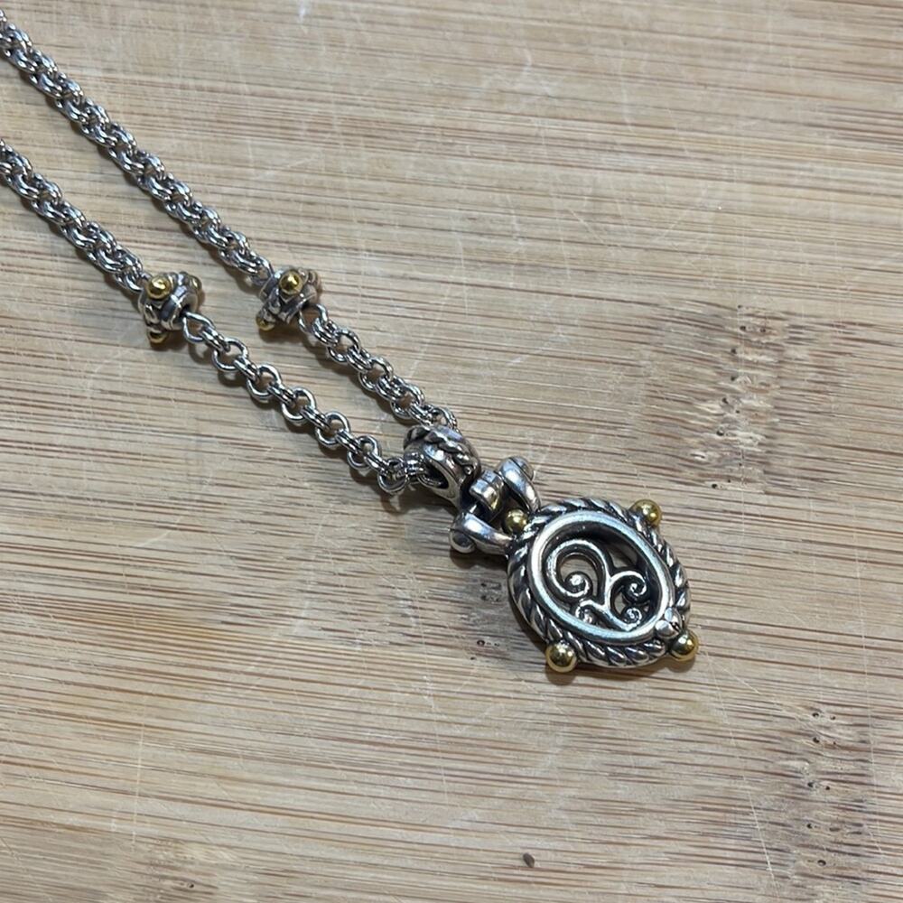 Brighton Scroll Mixed Metals Necklace - image 5